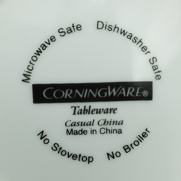 Corningware French White Rim Soup Bowls Corning Tableware Casual China Bowls - Picture 6 of 8